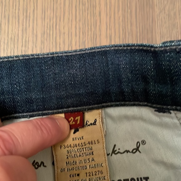 NWOT Women’s 7 for all mankind high waist bootcut jeans size 27. - Picture 6 of 8